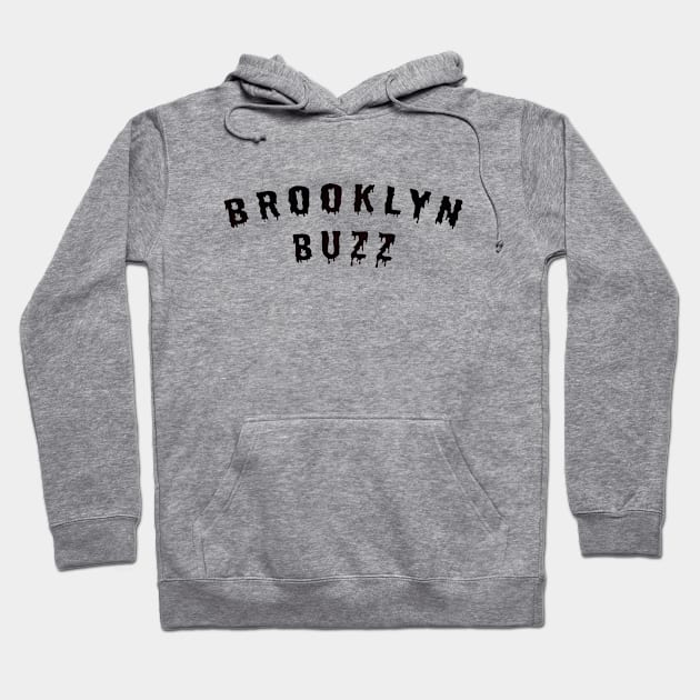 Brooklyn Buzz Black Logo Hoodie by Brooklyn Buzz 